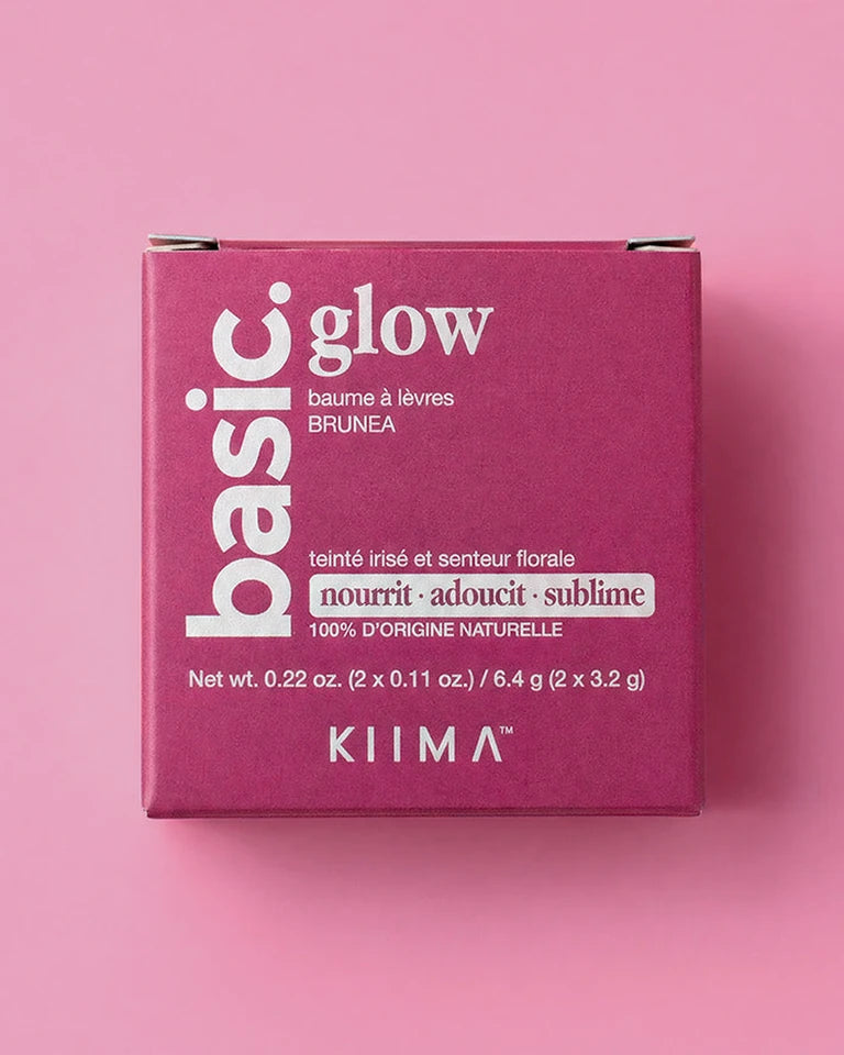 Verpackung der Lippenbalsam-Nachfüllungen Brunea von basic.