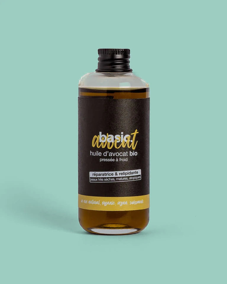 Flasche Bio-Avocadoöl basic.