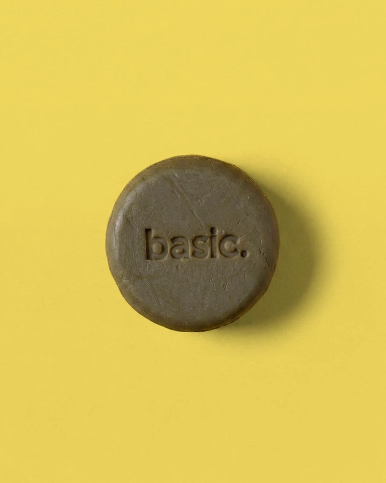 basic. solid shampoo for oily hair