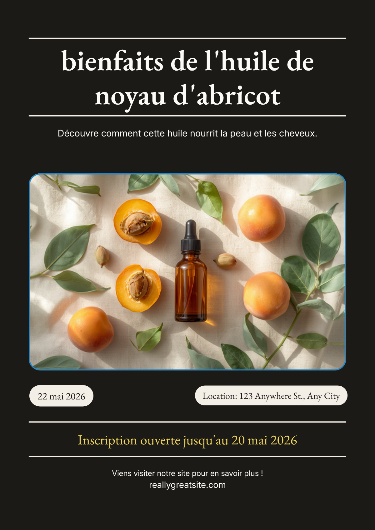 Huile d'abricot : bienfaits, utilisations et guide complet pour la peau et les cheveux