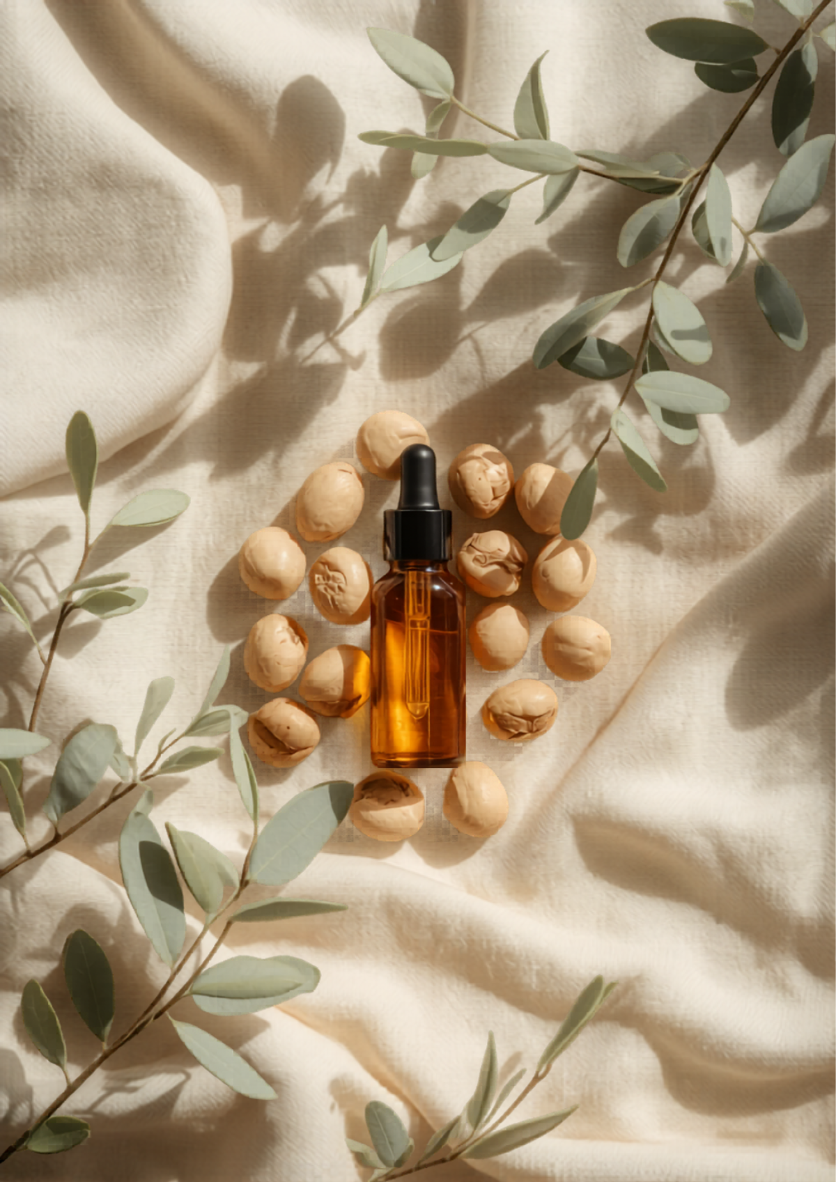 Huile de macadamia : bienfaits, utilisations et guide complet pour ta peau et tes cheveux