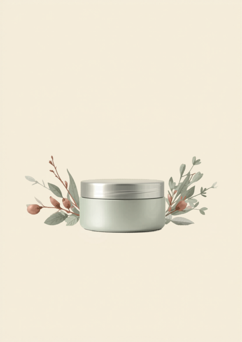 emballage aluminium cosmétique rechargeable basic.