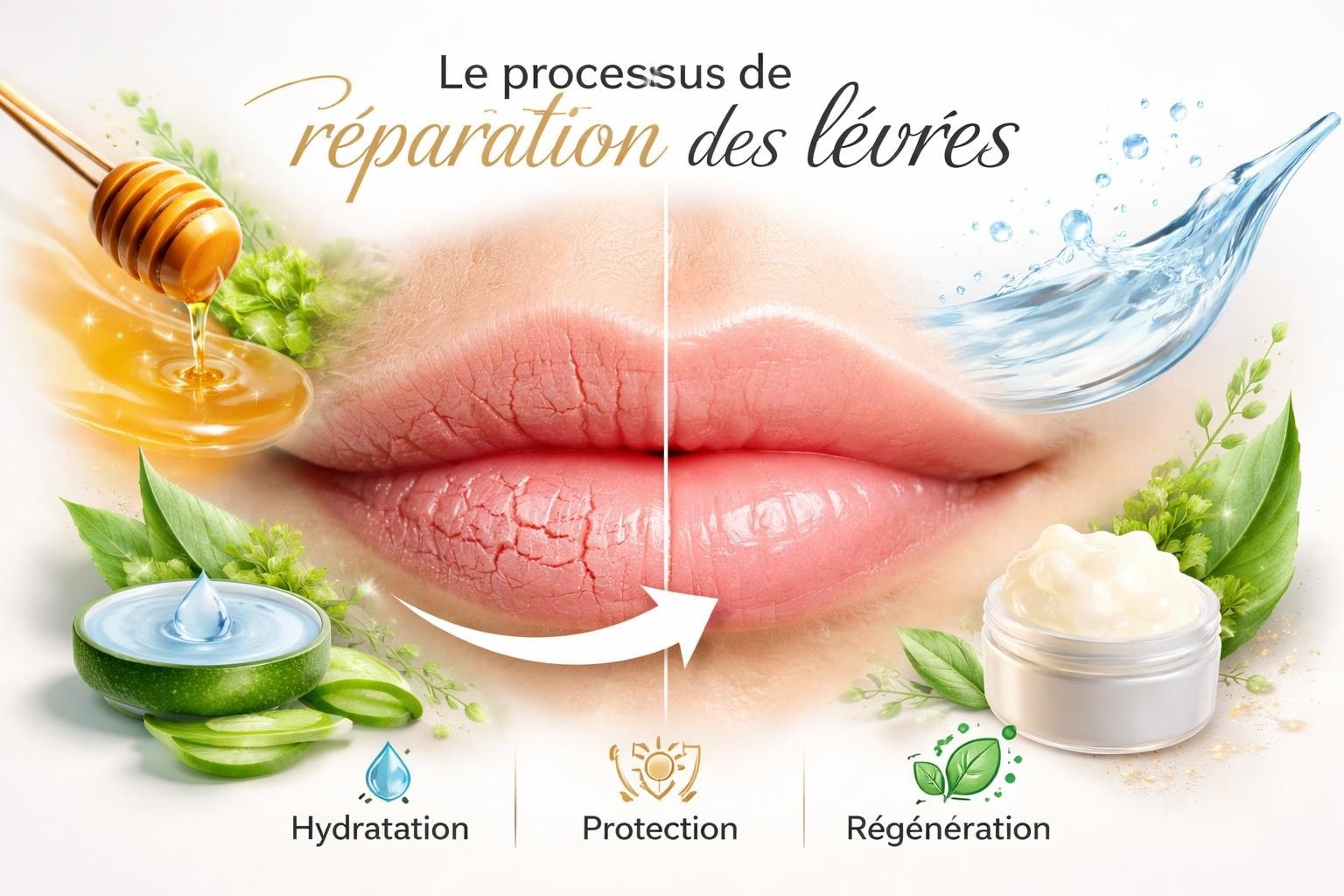 Réparation Lèvres Gercées : Guide Complet 2026