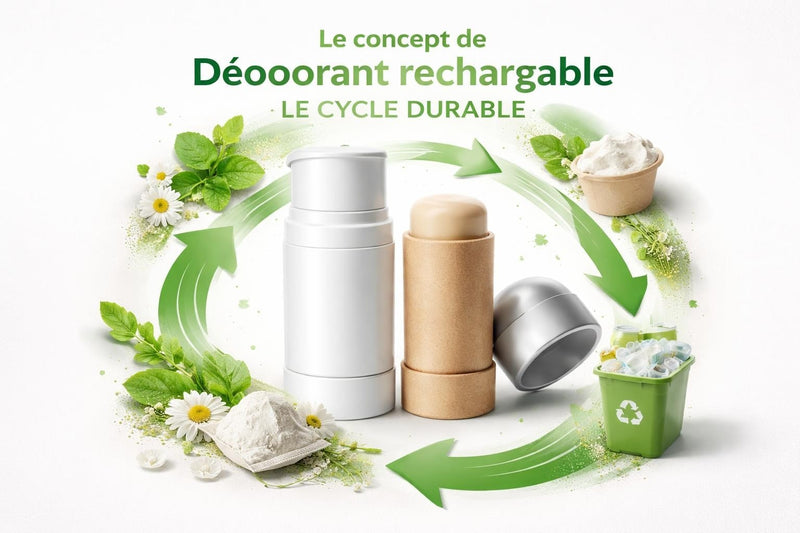 Déodorant rechargeable suisse : guide complet 2026