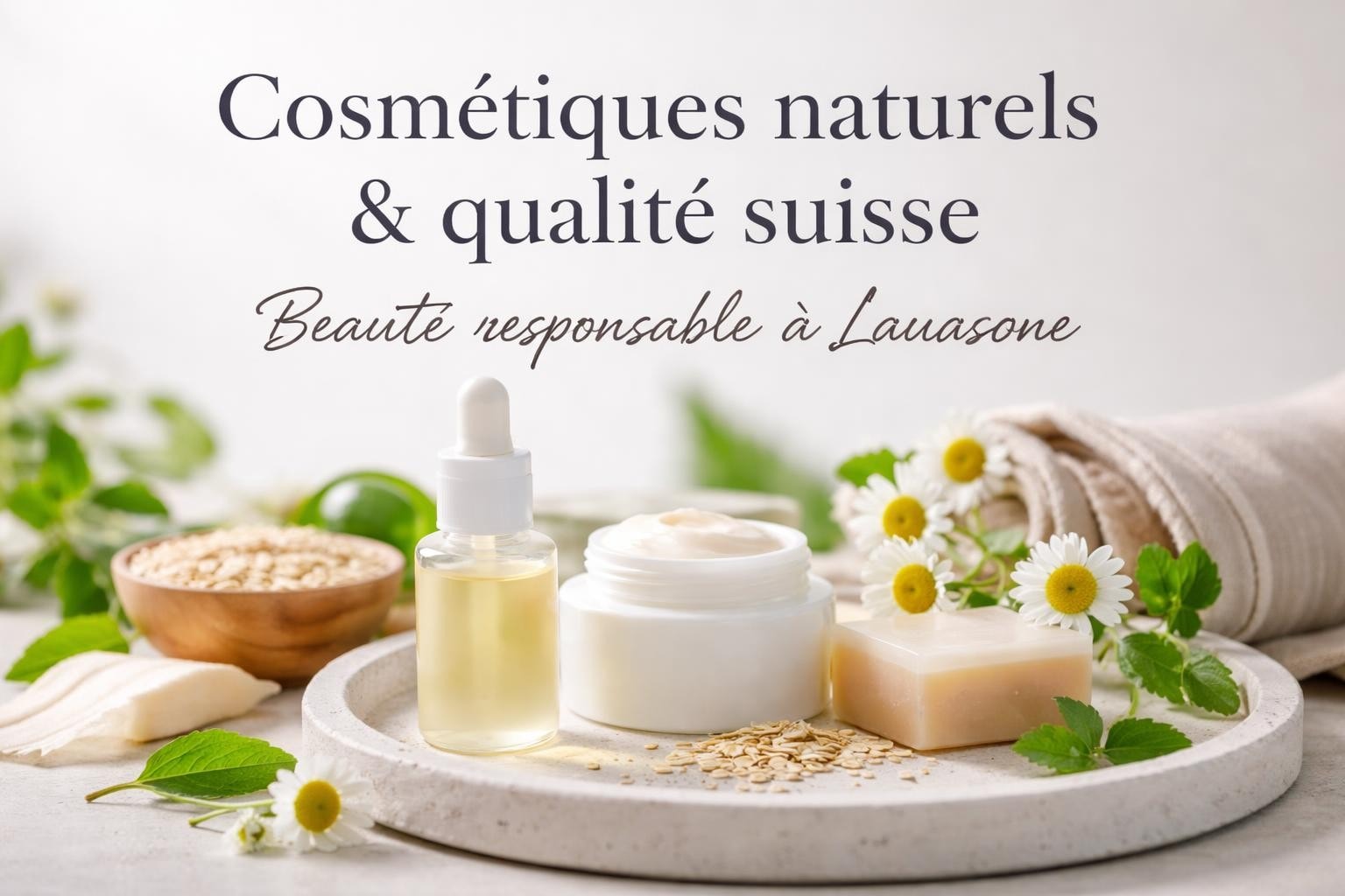 Cosmétique Naturelle Lausanne : Guide Complet 2026