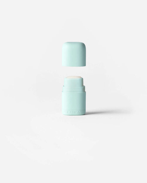 Applicateur baume à lèvres rechargeable KIIMA basic. - couleur bleu pastel
