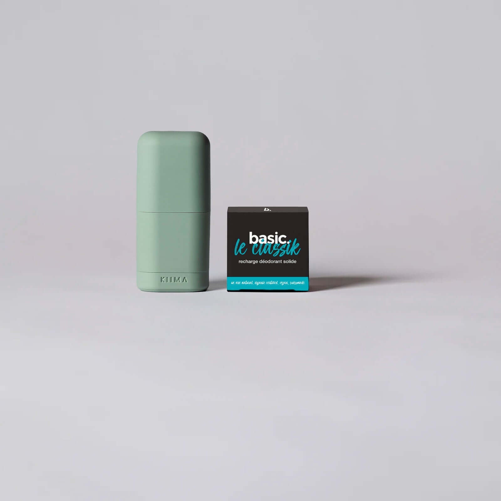 Applicateur KIIMA en vue d’ensemble, solution durable et rechargeable.