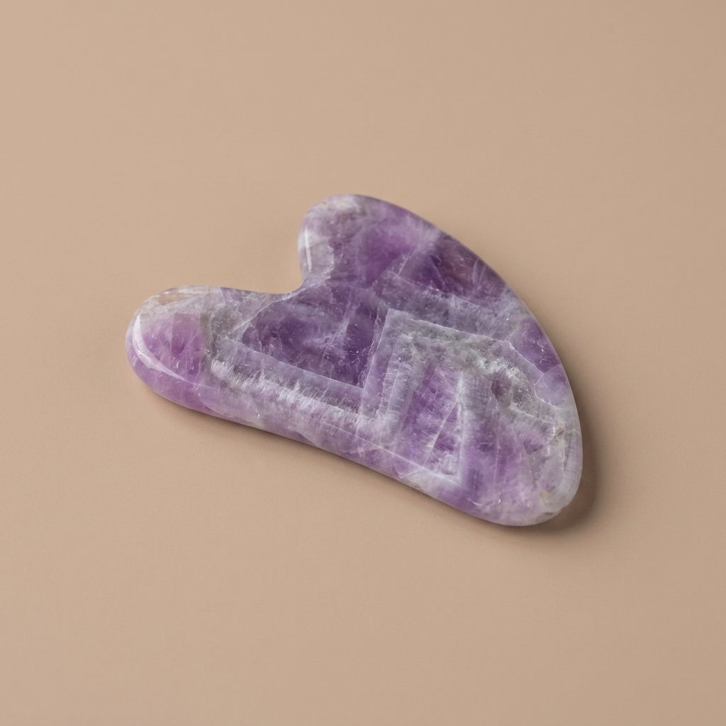 pierre de gua sha en améthyste — basic.