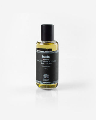 huile d'amande douce basic. - flacon d'huile végétale pure