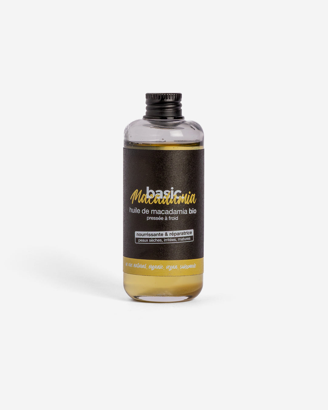 Huile de macadamia bio – nourrissante & réparatrice – visage & corps