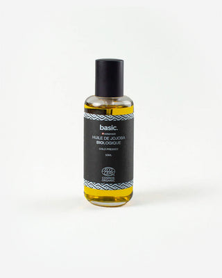 huile de jojoba basic. - flacon d'huile végétale pure et naturelle