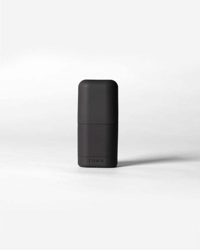 KIIMA refillable deodorant applicator black sand beach