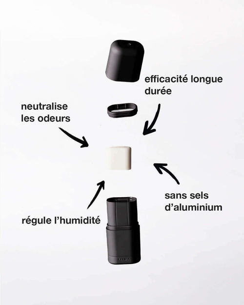 applicateur KIIMA + déodorant rechargeable basic.