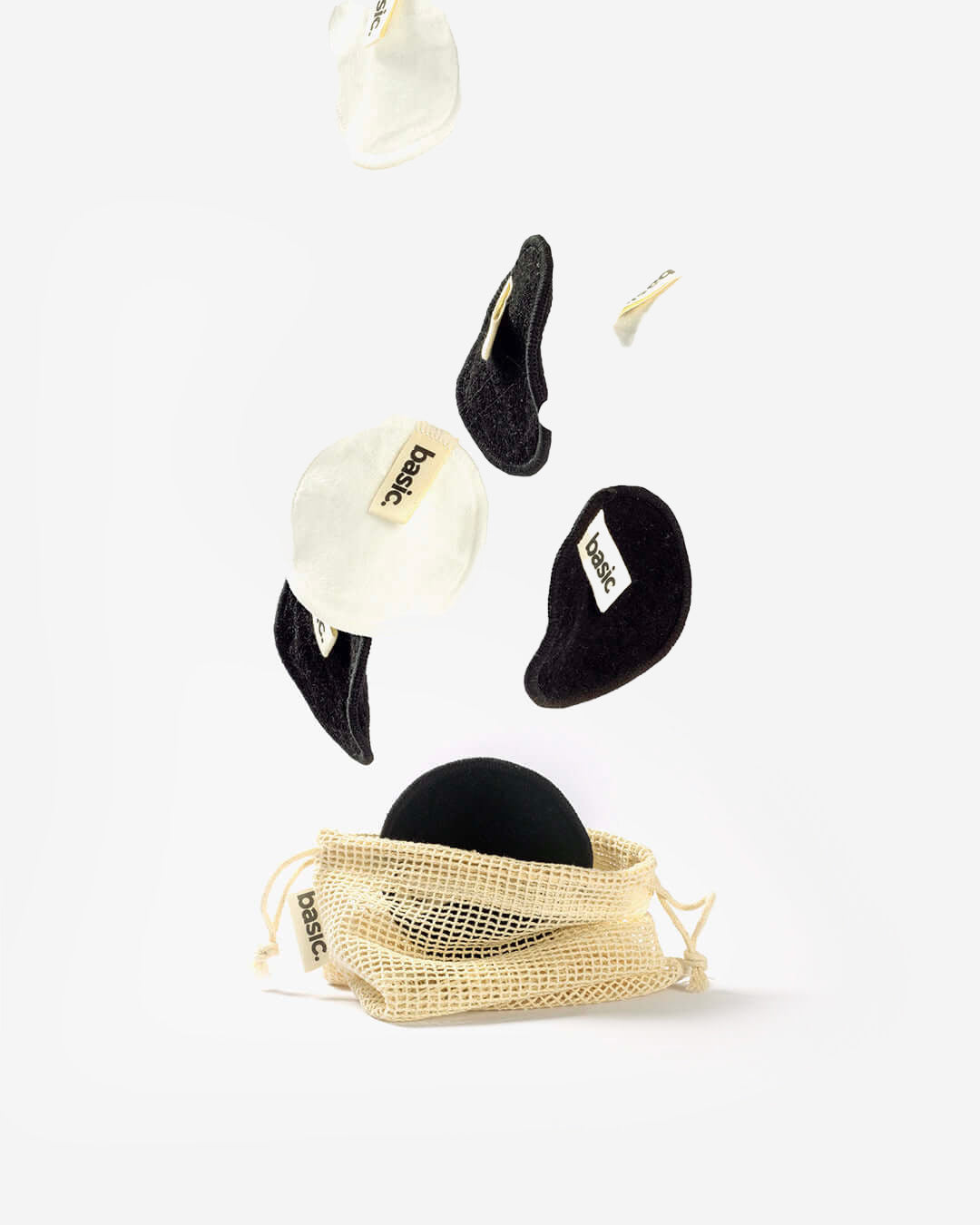 pack lingettes démaquillantes réutilisables basic. - ensemble lavable