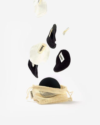 pack lingettes démaquillantes réutilisables basic. - ensemble lavable
